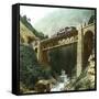 Vassen (Switzerland), Bridge of the Saint-Gothard Railroad, Circa 1865-Leon, Levy et Fils-Framed Stretched Canvas