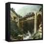 Vassen (Switzerland), Bridge of the Saint-Gothard Railroad, Circa 1865-Leon, Levy et Fils-Framed Stretched Canvas