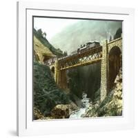 Vassen (Switzerland), Bridge of the Saint-Gothard Railroad, Circa 1865-Leon, Levy et Fils-Framed Photographic Print