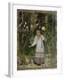 Vassilissa in the Forest, Illustration from the Russian Folk Tale, "The Very Beautiful Vassilissa"-Ivan Bilibin-Framed Giclee Print