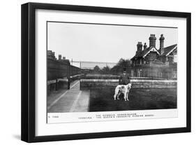 Vassilka, Pet Dog of Queen Mary of Teck-null-Framed Photographic Print