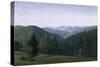 Vast Forest Landscape, 1937-Georg Schrimpf-Stretched Canvas