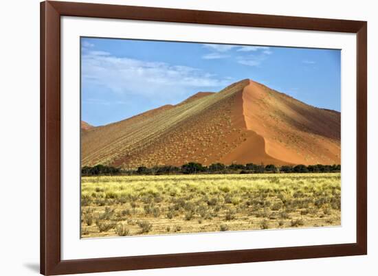 Vast Orange Dune at Sossusvlei Namib Naukluft Park Namibia-photogallet-Framed Photographic Print