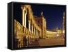 Vast Semi-Circular Plaza De España in Seville-Andrew Watson-Framed Stretched Canvas