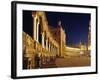 Vast Semi-Circular Plaza De España in Seville-Andrew Watson-Framed Photographic Print