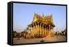 Vat Kor Temple, Battambang, Battambang Province, Cambodia, Indochina, Southeast Asia, Asia-Nathalie Cuvelier-Framed Stretched Canvas