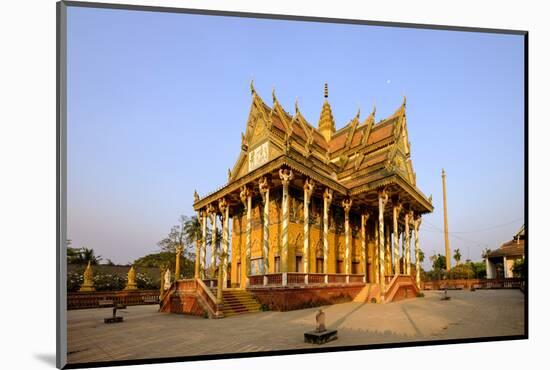 Vat Kor Temple, Battambang, Battambang Province, Cambodia, Indochina, Southeast Asia, Asia-Nathalie Cuvelier-Mounted Photographic Print