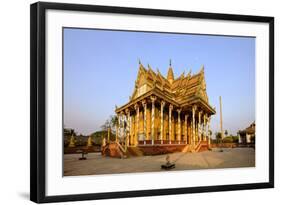 Vat Kor Temple, Battambang, Battambang Province, Cambodia, Indochina, Southeast Asia, Asia-Nathalie Cuvelier-Framed Photographic Print