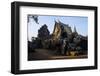 Vat Nokor, Angkorian Sanctuary Dated 11th Century and Modern Temple, Kompong Cham (Kampong Cham)-Nathalie Cuvelier-Framed Photographic Print