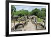 Vatadage, Quadrangle, Polonnaruwa, North Central Province, Sri Lanka, Asia-Christian Kober-Framed Photographic Print