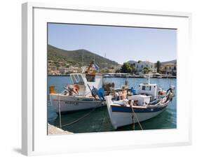 Vathy (Vathi), Ithaka, Ionian Islands, Greece-R H Productions-Framed Photographic Print