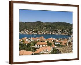 Vathy (Vathi), Ithaka, Ionian Islands, Greece-R H Productions-Framed Photographic Print