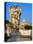 Vatican and River Tiber, Rome, Lazio, Italy, Europe-Charles Bowman-Stretched Canvas