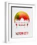 Vatican City Landmark Red-null-Framed Art Print