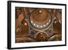 Vatican Inside Ceiling Michelangelo's Dome Overview-William Perry-Framed Photographic Print