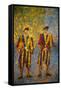 Vatican's Guards by Andre Burian-André Burian-Framed Stretched Canvas