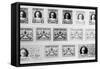 Vatican Stamps 1929-null-Framed Stretched Canvas