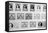 Vatican Stamps 1929-null-Framed Stretched Canvas