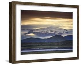 Vatnajokull Icecap Glacier, South Iceland-Michele Falzone-Framed Photographic Print