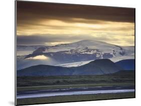 Vatnajokull Icecap Glacier, South Iceland-Michele Falzone-Mounted Photographic Print