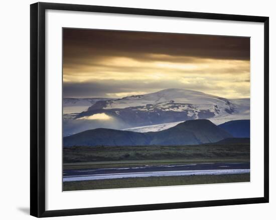 Vatnajokull Icecap Glacier, South Iceland-Michele Falzone-Framed Photographic Print