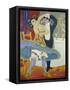 Vaudeville Theatre, 1912/13-Ernst Ludwig Kirchner-Framed Stretched Canvas