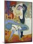 Vaudeville Theatre, 1912/13-Ernst Ludwig Kirchner-Mounted Giclee Print