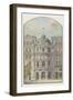 Vaudeville Theatre (Paris): Elevation of the Rotunda-Auguste-Joseph Magne-Framed Giclee Print