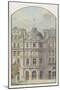 Vaudeville Theatre (Paris): Elevation of the Rotunda-Auguste-Joseph Magne-Mounted Giclee Print