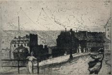 Along the Quay, 1915-Vaughan Trowbridge-Mounted Giclee Print