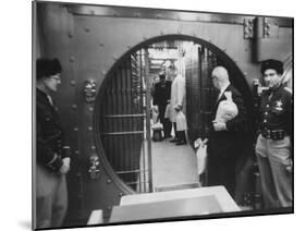 Vault at Old First National Bank in Bluffton-null-Mounted Photographic Print