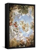 Vault Frescoed-Pietro da Cortona-Framed Stretched Canvas