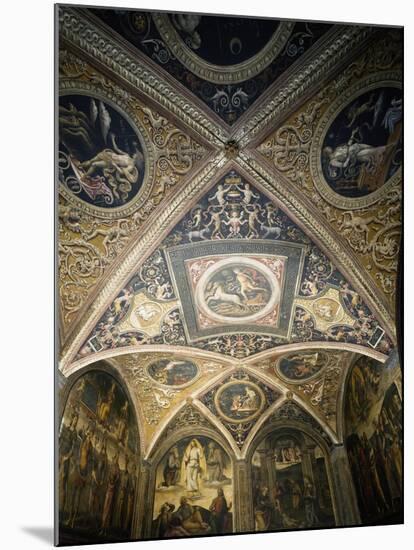 Vault Frescoes-null-Mounted Giclee Print
