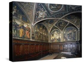 Vault Frescoes-Pietro Perugino-Stretched Canvas