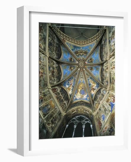 Vault of Central Apse in Basilica of Santa Casa-null-Framed Giclee Print