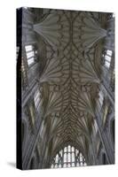 Vault of Nave in Winchester Cathedral-null-Stretched Canvas