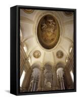 Vault of the Staircase of Honor-Luigi Vanvitelli-Framed Stretched Canvas