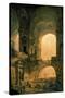 Vaulted Arches Ruin-Hubert Robert-Stretched Canvas