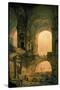 Vaulted Arches Ruin-Hubert Robert-Stretched Canvas