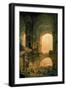 Vaulted Arches Ruin-Hubert Robert-Framed Premium Giclee Print