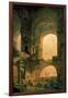 Vaulted Arches Ruin-Hubert Robert-Framed Art Print