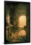 Vaulted Arches Ruin-Hubert Robert-Framed Art Print