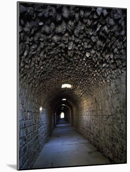 Vaulted Gallery That Connects with Holy Water Tanks of Temple of Telesphorus-null-Mounted Giclee Print