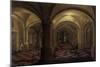 Vaulted Interior with Figures-Pieter The Elder Neeffs-Mounted Giclee Print
