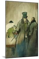 Vautrin, Illustration For Le Pere Goriot, a Novel by Honore de Balzac-Quint-Mounted Giclee Print