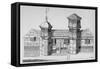 Vaux Hall Manor House, c1813, (1912)-null-Framed Stretched Canvas