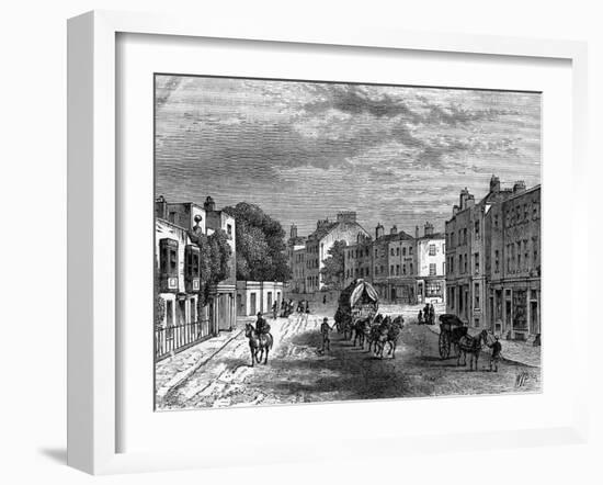 Vauxhall 1825-WH Prior-Framed Art Print