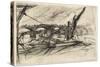 Vauxhall Bridge, 1861-James Abbott McNeill Whistler-Stretched Canvas