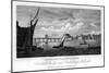 Vauxhall Bridge and Millbank Penitentiary, Westminster, London, 1817-JC Varrall-Mounted Giclee Print