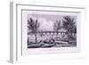 Vauxhall Bridge, Lambeth, London, 1829-James B Allen-Framed Giclee Print